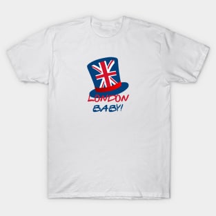 Joey's London Hat – London, Baby! T-Shirt